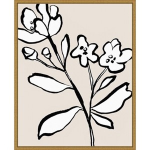 Amanti Art Here with You I by Melissa Wang Framed Canvas Wall Art - 1 of 4