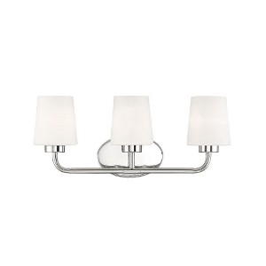 Savoy House Capra 3 - Light Vanity in  Polished Nickel - 1 of 4