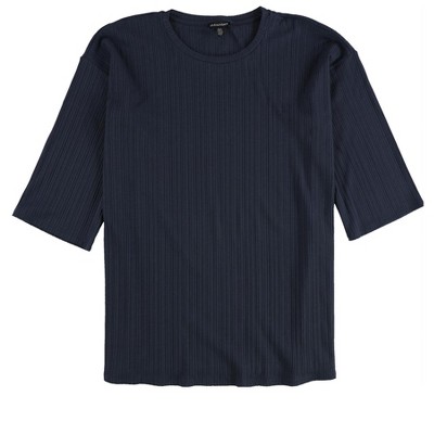 Eileen Fisher Womens Long Knit Blouse
