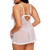 Adore Me Women's Dixi Babydoll Lingerie - 3 of 4