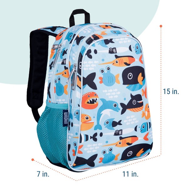 Mochila para niños Wildkin de 15 pulgadas – resistente, acolchada, ajustable para escuela y viajes 4