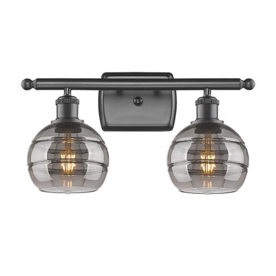 Rochester - 2 Light Bath Vanity In Industrial Style-8.88 Inches Tall and 15.88 Inches Wide