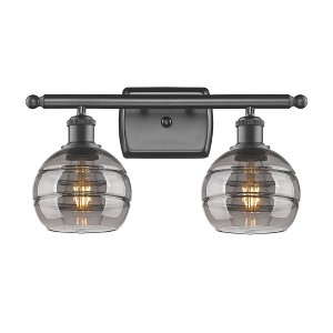 Rochester - 2 Light Bath Vanity In Industrial Style-8.88 Inches Tall and 15.88 Inches Wide - 1 of 1