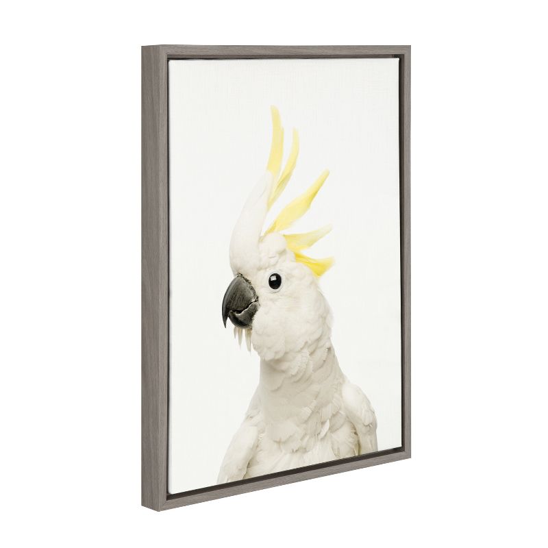 18&#34; x 24&#34; Sylvie Parrot Framed Canvas by Amy Peterson Gray - Kate and Laurel, 3 of 7