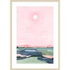 Amanti Art Strawberry sky by Andrea Mejia Wood Framed Wall Art Print - 4 of 4