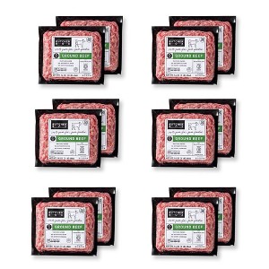 ButcherBox - 85/15 100% Grass-fed Ground Beef Bundle (6-packs) - Frozen - 12 lbs - 1 of 4
