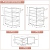 Sorbus Acrylic Organizer for Makeup, Organization and Storage, Art Supplies, Jewelry, Stationary - 2 of 4