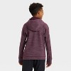 Boys' Siro Ponte Full Zip Hoodie Sweatshirt - All In Motion™ - 2 of 3