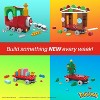 MEGA Pokémon Building Toys Set Holiday Train with 373 Pieces, 4 Articulated and Poseable Characters and Surprises - 3 of 4