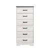 Prepac 23.75" Wide Rustic Ridge 6 Drawer Dresser - 3 of 4