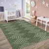 TackView Striped Runner Rug Non-Slip Hallway Runners, Low Pile Washable Mat for Laundry Room Kitchen Stain-Resistant Entryway Rugs - 2 of 4