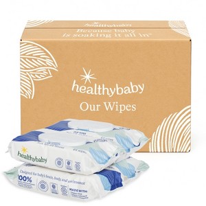 HealthyBaby Baby Wipes - 4pk/256ct - 1 of 4