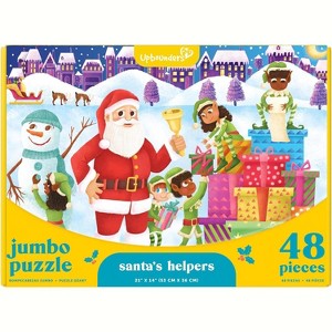 Little Likes Kids Upbounders: Santa's Helper's 48 Piece Kids Christmas Floor Puzzle - 1 of 4