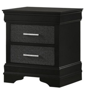 NicBex Nightstand with Drawers,Modern Side Table with Pulls and Wood Frame,Bedside Table for Bedroom,Living Room - 1 of 4