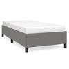 Bed Frame Dark gray Polyester, Plywood, Engineered wood Twin XL - 2 of 4