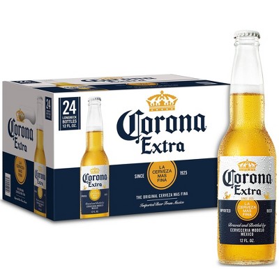  Corona Extra Lager Beer - 24pk/12 fl oz Bottles 