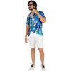 LA LEELA Mens Hawaiian Shirts Short Sleeve Button Down Shirt Floral Shirt Men Casual Holiday Summer Tropical Island Shirts Funny - 4 of 4