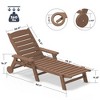 HYLEORY 5-Level Adjustment Outdoor Leisure Lounge Chair - 2 of 4
