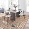 Large Area Rugs 9x12 Stain-Resistant Contemporary Dining Room Rugs, Soft Natural Floor Mats, Easy Cleaning Modern Accent Carpet, Non-Shedding Rug - 2 of 4
