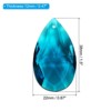 Unique Bargains Crystal Pendants Teardrop Beads for DIY Lamp Arts Crafts Decoration 6 Pcs - 2 of 4