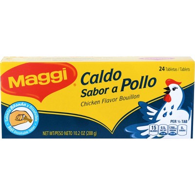 Maggi Chicken Flavor Bouillon - 24Tablets/ 10.2oz