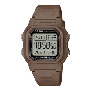 Casio Men's Water-Resistant Digital Watch with Brown Strap - W-800H-5AVCF - 1 of 2