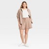 Women's High-Rise Midi Pull-On Shorts - Ava & Viv™ - 3 of 3