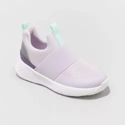 Toddler Gray Slip-On Sneakers - Cat & Jack™ Light Purple 6
