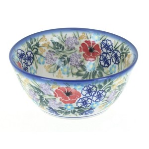 Blue Rose Polish Pottery WR Unikat Cereal Bowl - 1 of 1