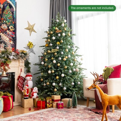 Costway Artificial Hinged Spruce Christmas Tree - Thumbnail 4