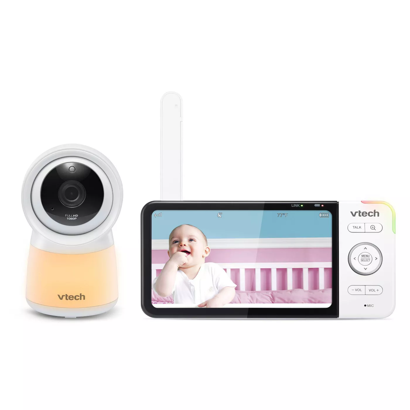 VTech Digital 5" Video Monitor Fixed FHD with Remote Access - image 1 of 7