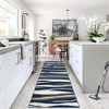 Modern Abstract Area Rug Colorful Throw Carpet Contemporary Area Rugs - 2 of 4