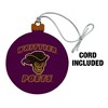 Whittier College Poets Logo Wood Christmas Tree Holiday Ornament - image 2 of 4