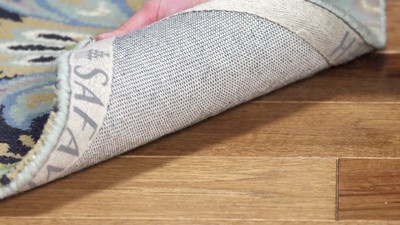 Handmade Tufted Blue Wool 6' x 9' Rectangular Rug