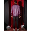 Lars Amadeus Men's Long Sleeves Glitter Party Disco Shiny Metallic Shirts - 3 of 4