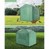 Coucheta Portable Pop-Up Greenhouse Collection - with PE Cover, Zippered Doors & Mesh Windows for All Seasons, Multiple Sizes - 3 of 4