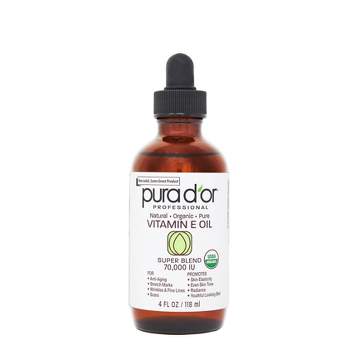 Pura d'or Vitamin E Oil - 4 fl oz