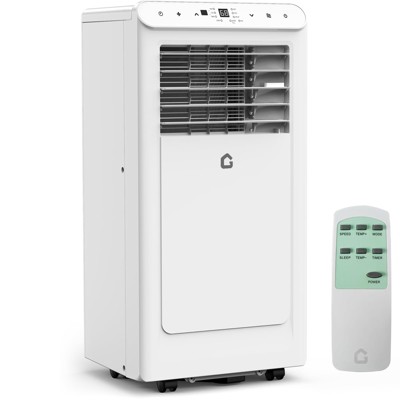8,000 BTU Portable Air Conditioner – 3-in-1 Cooling, Fan & Dehumidifier Unit for Rooms up to 350 Sq. Ft. with Remote Control