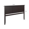 AFI Furnishings Madison King Headboard with Turbo Charger in Espresso - 3 of 4