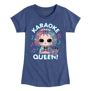 Girls' - LOL Surprise! - Karaoke Queen Fitted Short Sleeve Graphic T-Shirt - 1 of 3