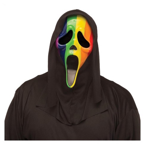 Ghost Face Scream Bling Mask - Sparkling Halloween Accessory for a