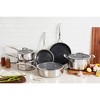 ZWILLING Peak 10-pc Stainless Steel Ceramic Nonstick Dual Performance Cookware Set - 3 of 4