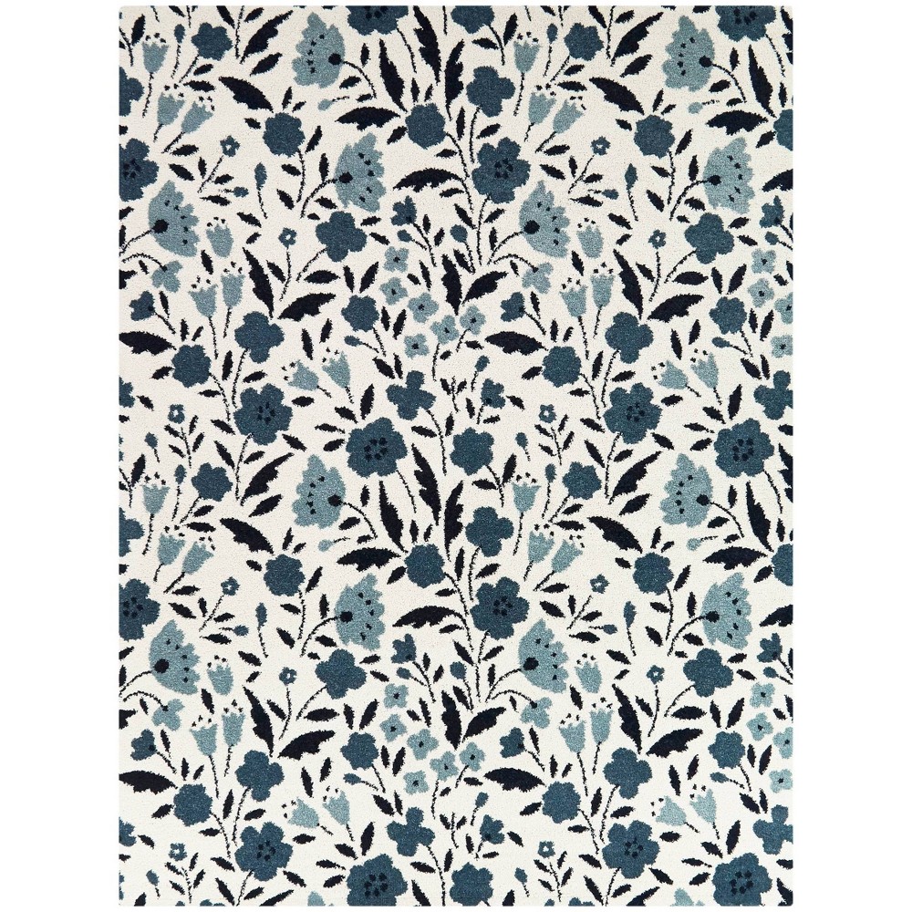 Photos - Area Rug Balta Rugs 5'3"x7' Kelsey Floral Teen Rug Cream