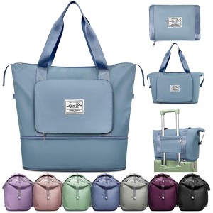 Generic Large Capacity Folding Travel Bag, Expansion Duffel Bag with Dry  Wet Separation - 1 of 4