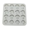 Unique Bargains Candy Making Moulds 16-Cavity Mushroom Collection Candy Mould Hand Wash 6.69"x6.5"x0.63" 1 Pc - 3 of 4
