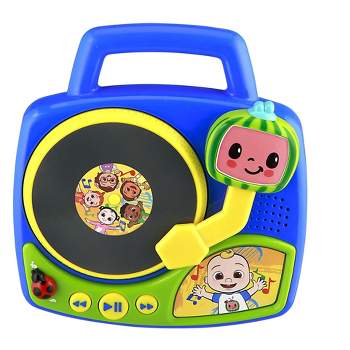 eKids Cocomelon Turntable Toy for Toddlers, Preschool Toys for Fans of Cocomelon Toys – Blue (CO-111.EMV22OL