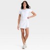Women's Knit High-Rise Knotted Wrap Skort - All In Motion™ - 3 of 4