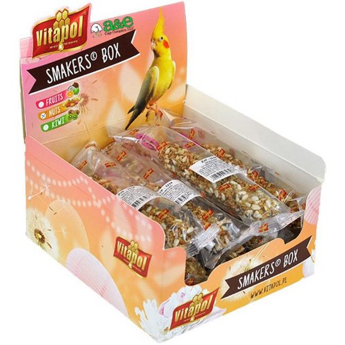 A&E Cage Company Smakers Parrot XXL Nut Treat Sticks
