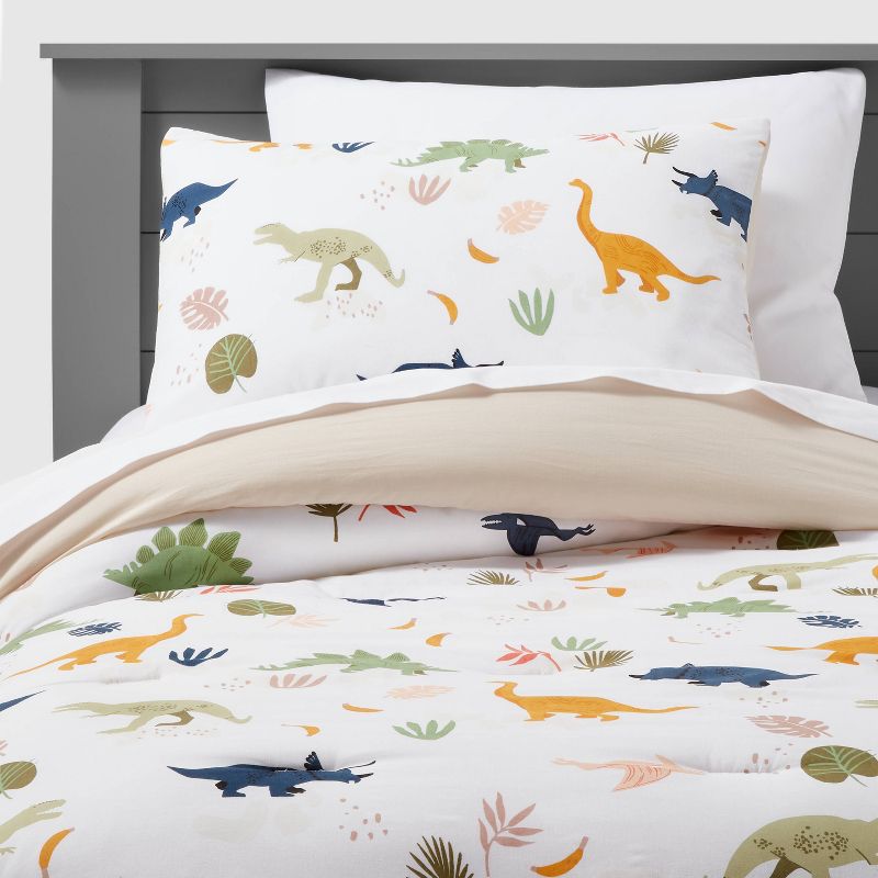 Dinosaur Kids' Comforter Set - Pillowfort™, 1 of 12