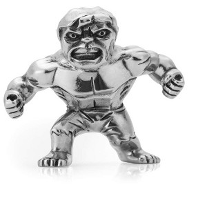 Royal Selangor Hand Finished Marvel Collection Pewter Hulk Mini Figurine Gift - 1 of 4